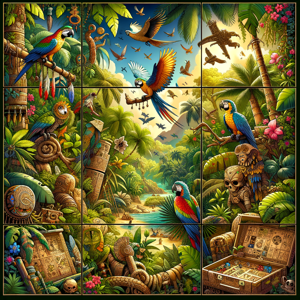 Jungle Five Diffs Adventure