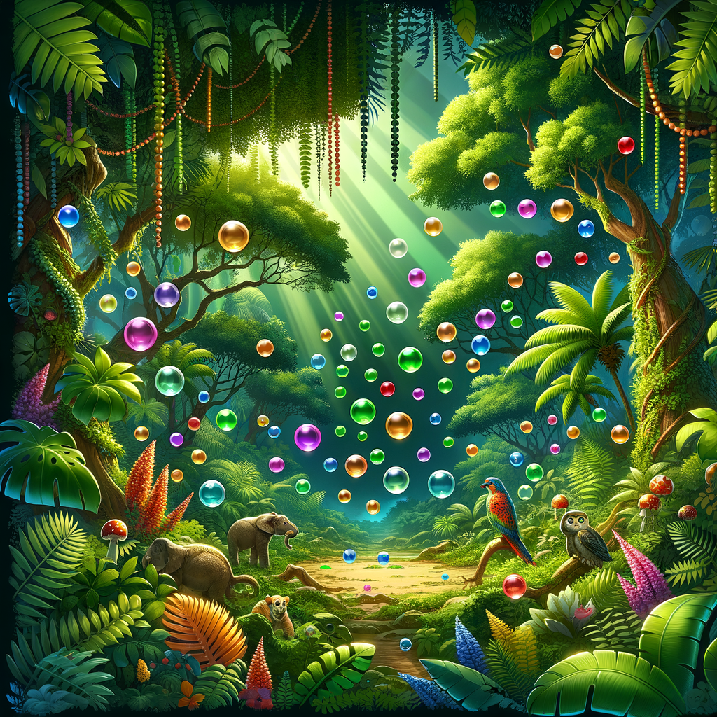 Jungle Bubble Shooter Adventure